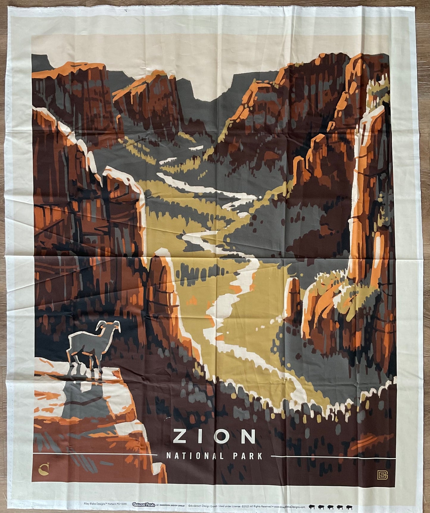 National Parks Zion Poster Panel
