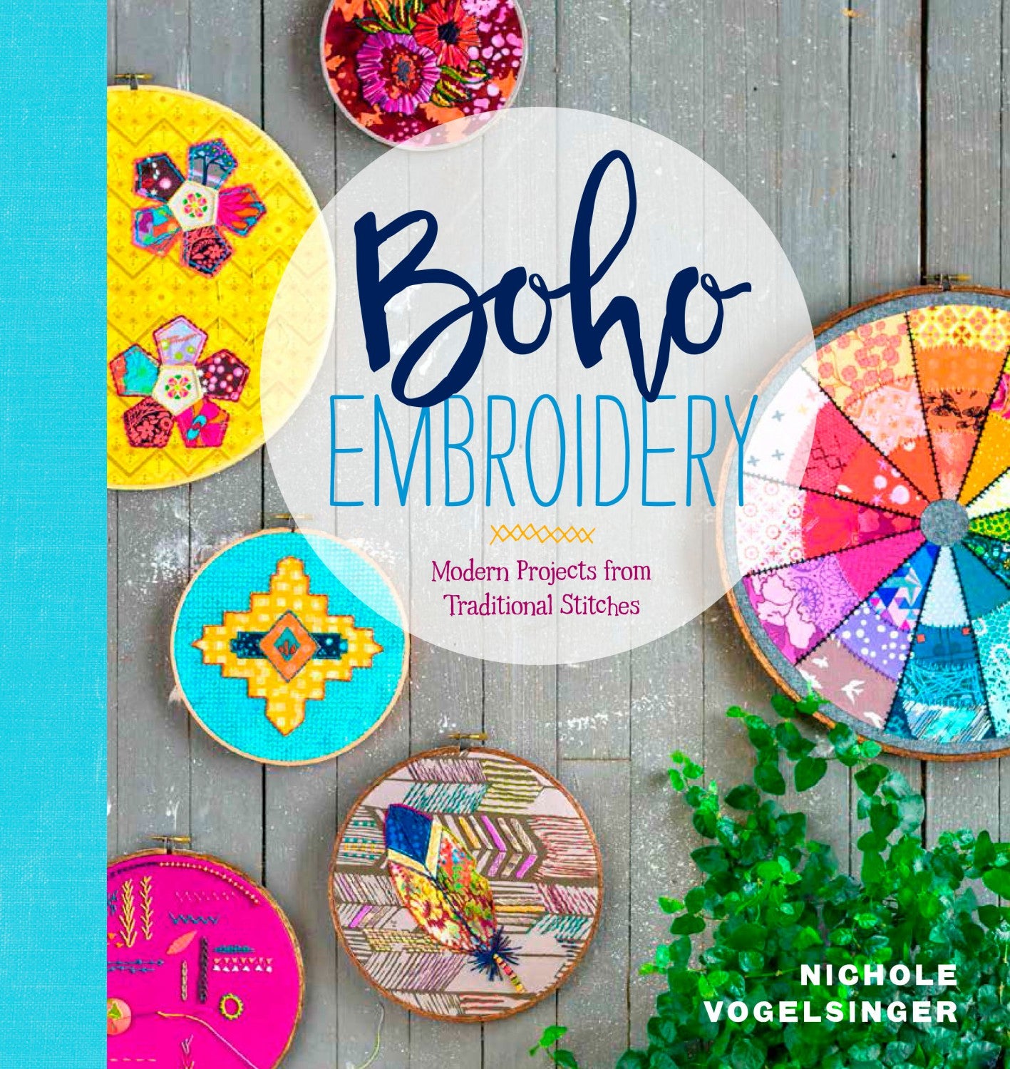 Boho Embroidery by Nicole Vogelsinger