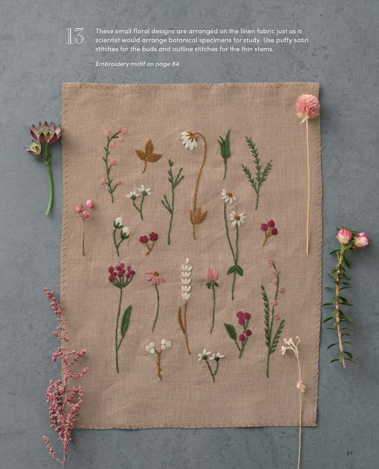 Beautiful Botanical Embroidery by Alice Makabe