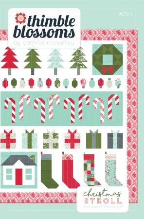 Christmas Stroll Quilt Pattern by Thimble Blossoms Quilts