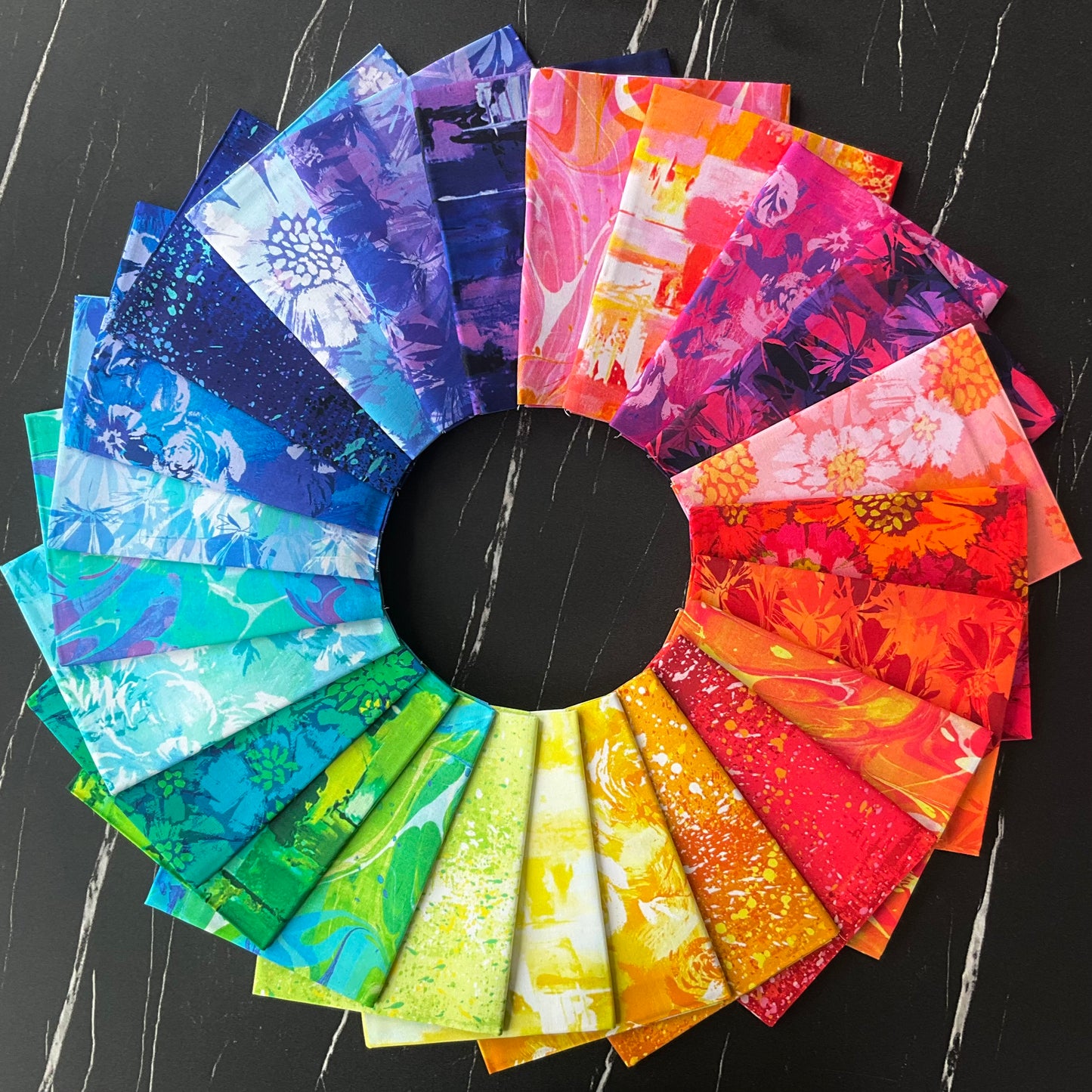 Color Wheel by Wishwell - Fat Quarter Bundle