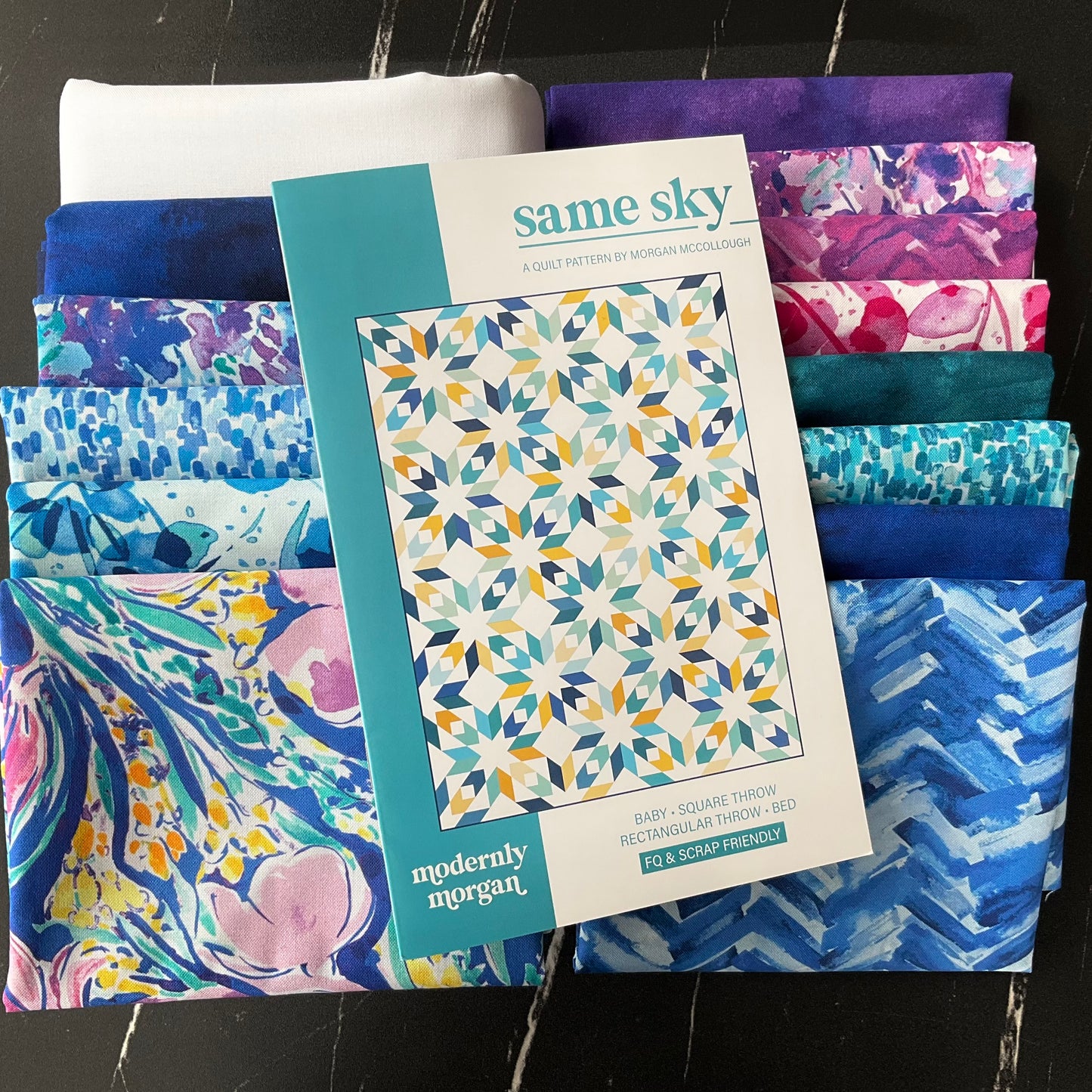 Same Sky Quilt featuring Beautiful Moments : Quilt Kit