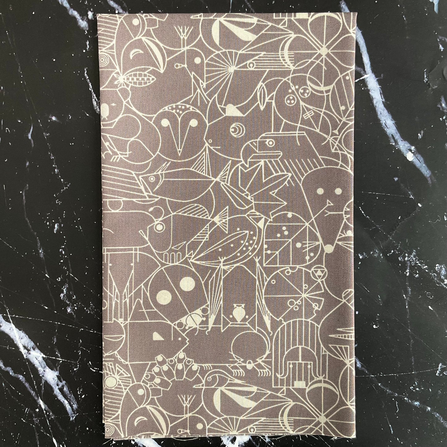 Charley Harper End Paper Basics - Ruffled Feathers Poplin