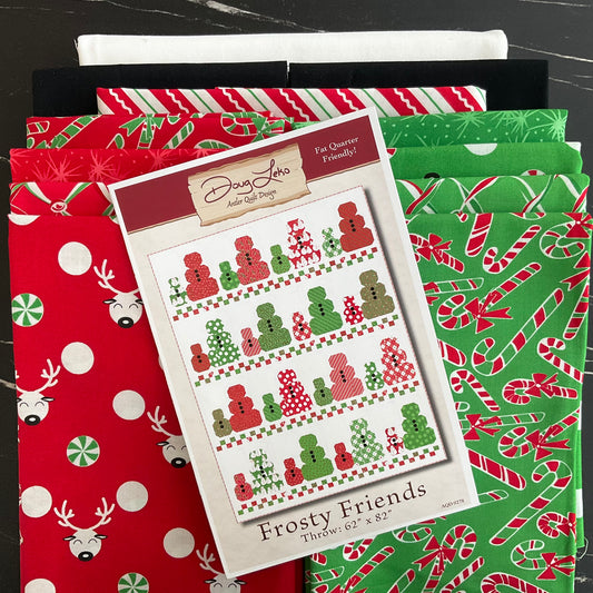 Frosty Friends Quilt Kit featuring Reindeer Games by Me and My Sister Designs