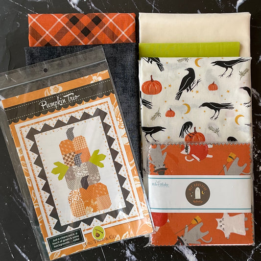 Pumpkin Trio Quilt Kit