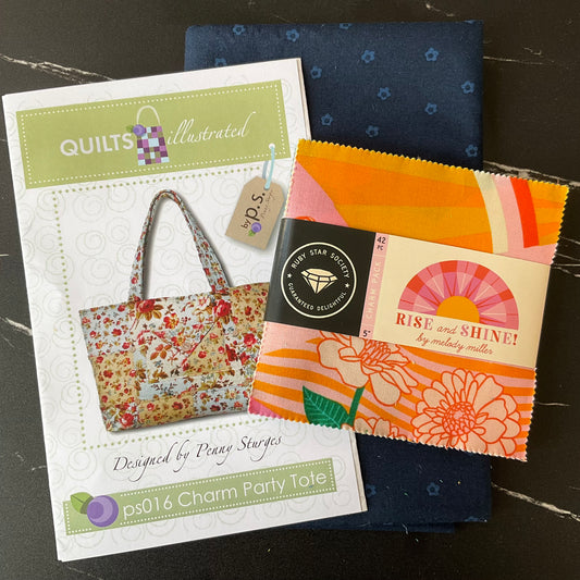 Charm Party Tote Kit featuring Rise and Shine by Melody Millers