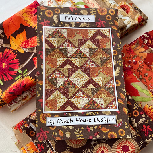 Fall Colors Quilt Kit featuring Forest Frolic by Robin Pickens