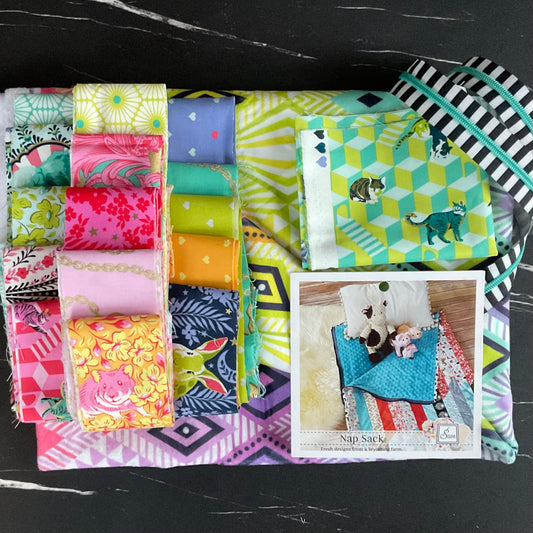 Nap Sack Kit featuring Tabby Road & Besties by Tula Pink