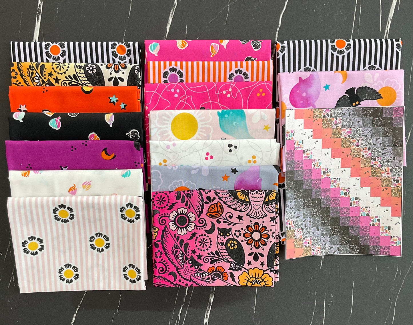 Boodacious by Wishwell - Fading Fat Quarters Quilt Kit