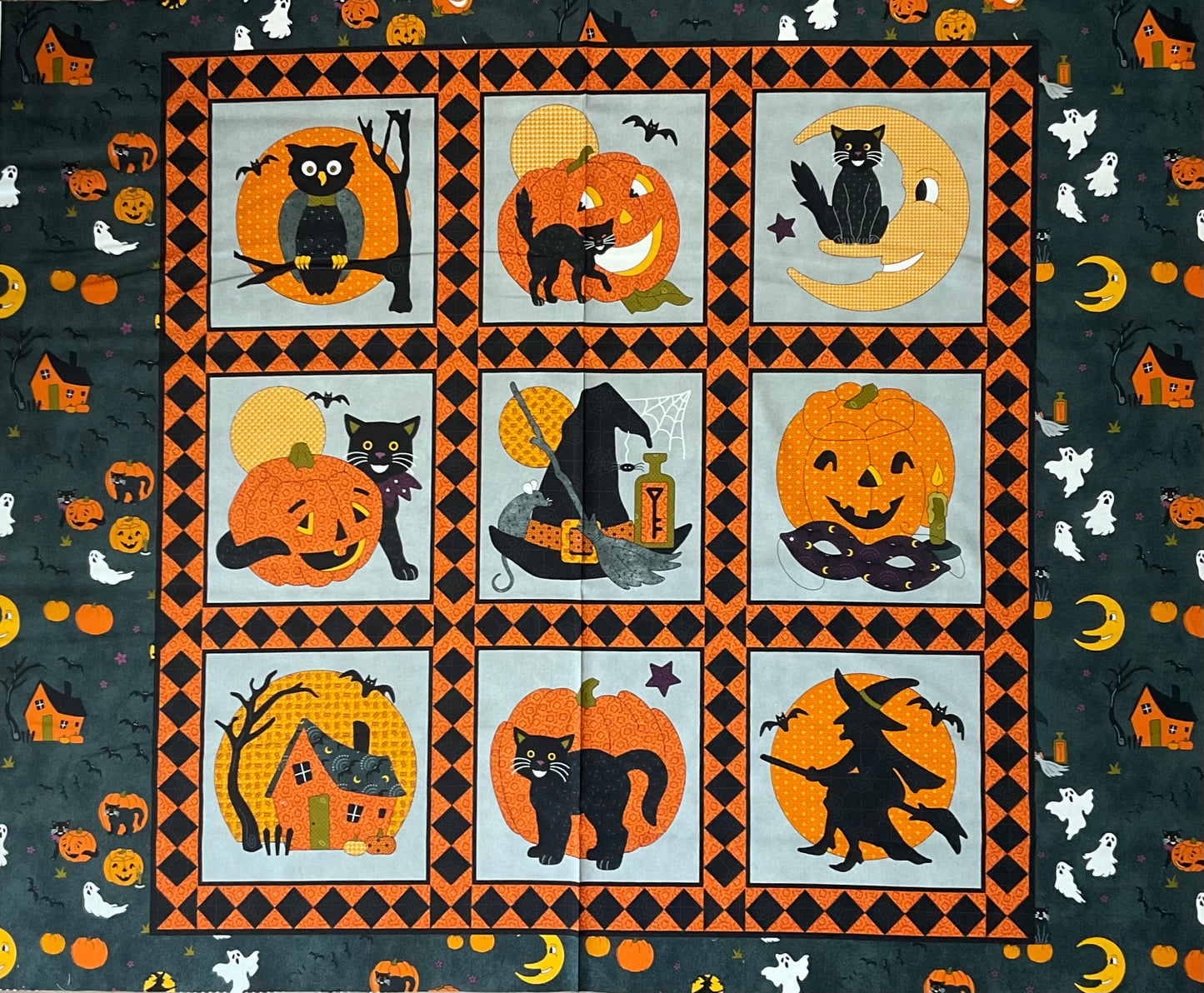 No Tricks, Just Treats by Hannah West ~ Ahoy Quilt Kit