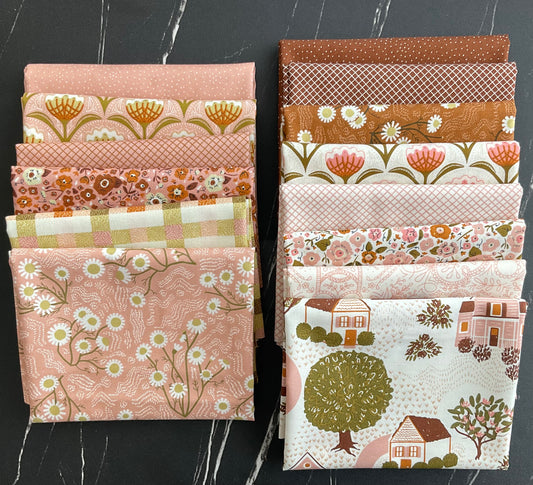 Cottage pittoresque par Gingiber - Bundle Fat Quarter