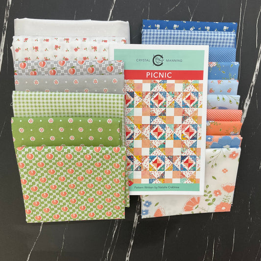 Picnic Quilt Kit featuring Peachy Keen by Corey Yoder