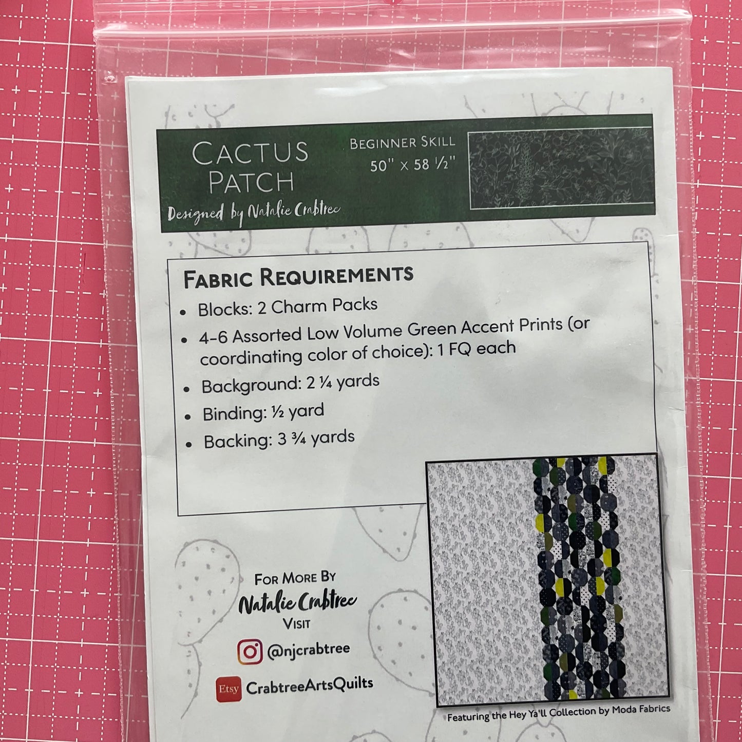 Cactus Patch Kit featuring Moonglow by Alexia Abegg