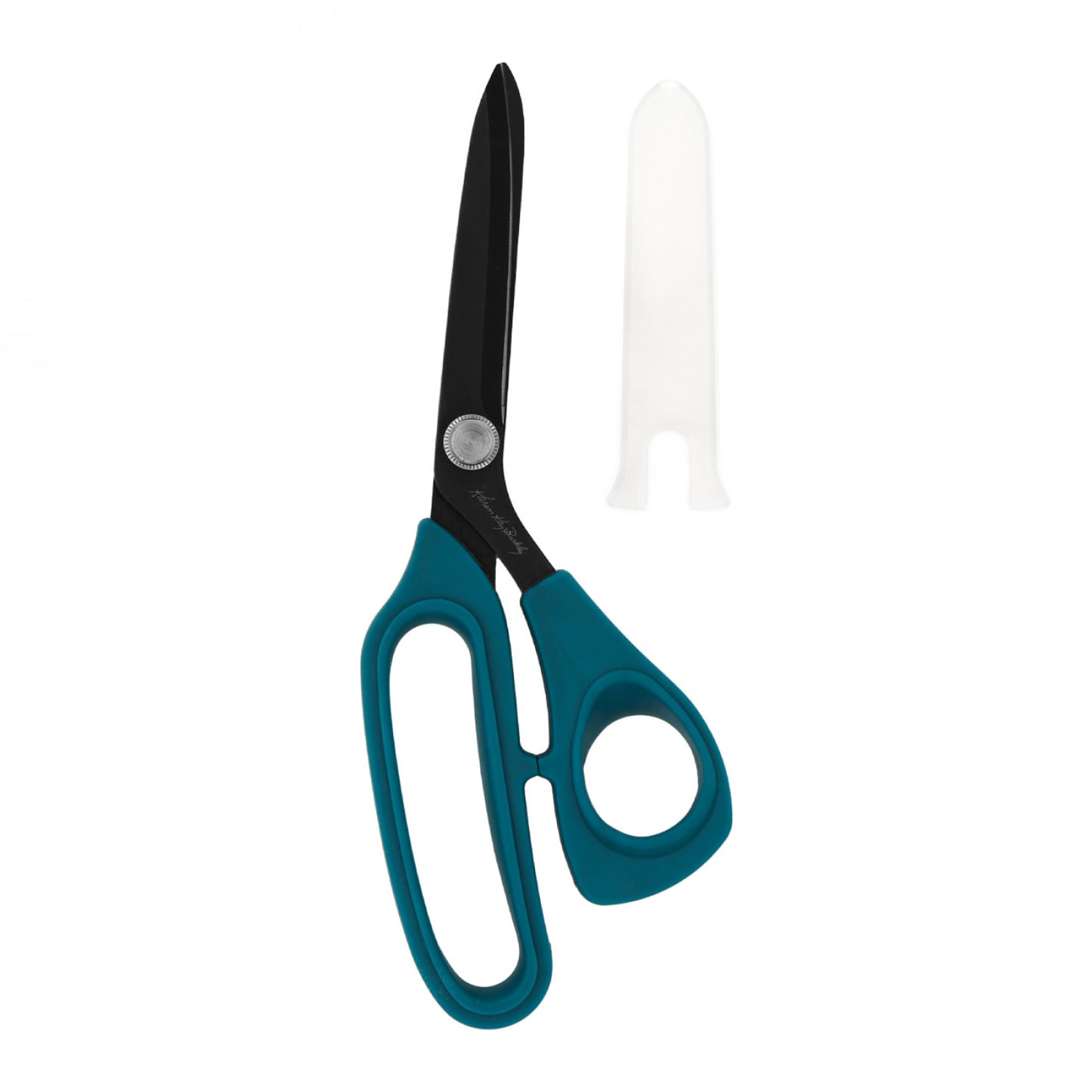 Perfect Scissors Dark Teal 8-1/2in Bent Handle Micro-Serrated Non-Slip Blade # KKB032 - Special Order