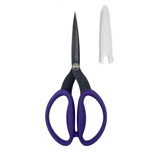 Perfect Scissors Purple 7-3/4in Large Micro-Serrated Non-Slip Blade # KKBPSL -  Special Order