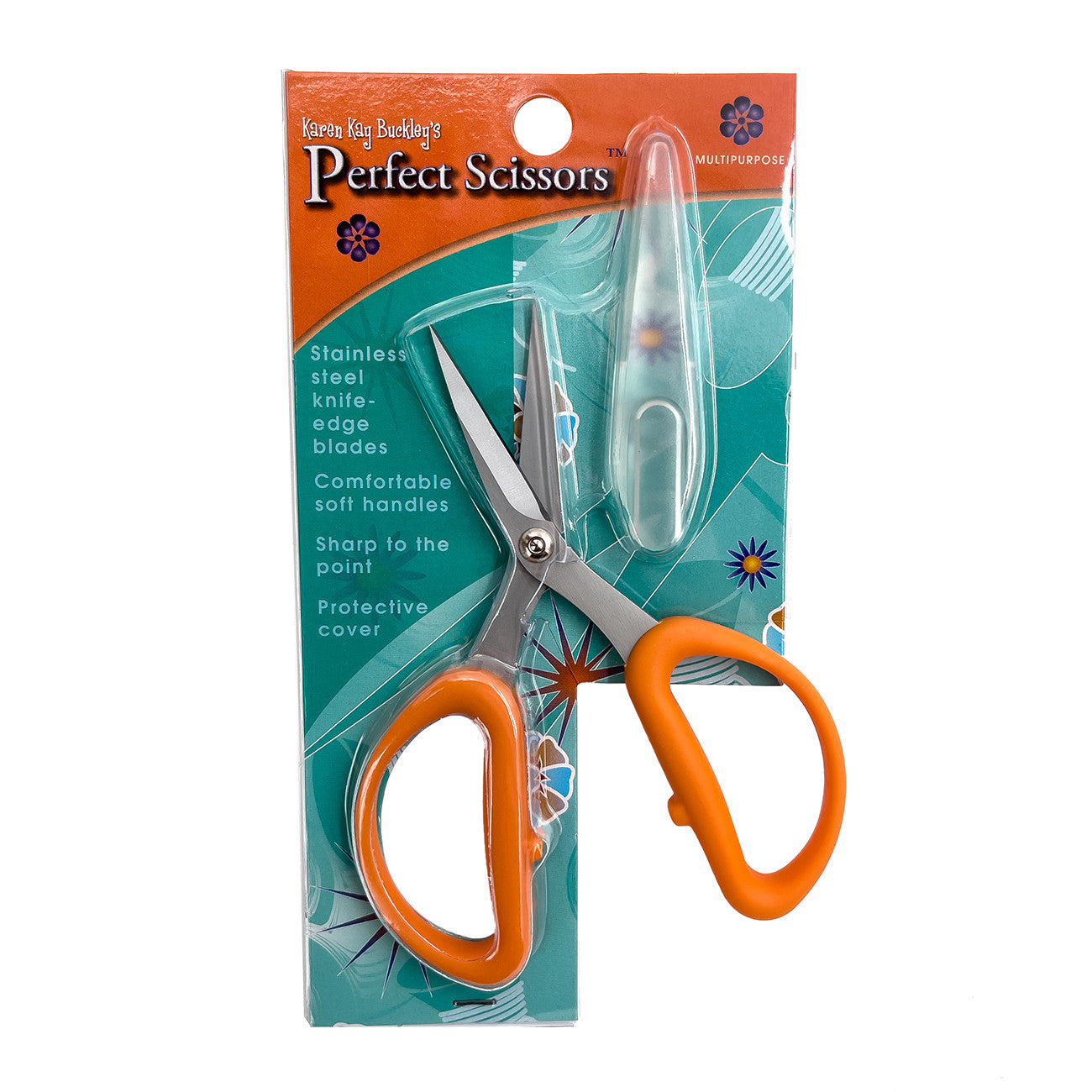 Perfect Scissors Orange 5in Medium Knife-Edge Multipurpose Blades # KKB025 - Special Order