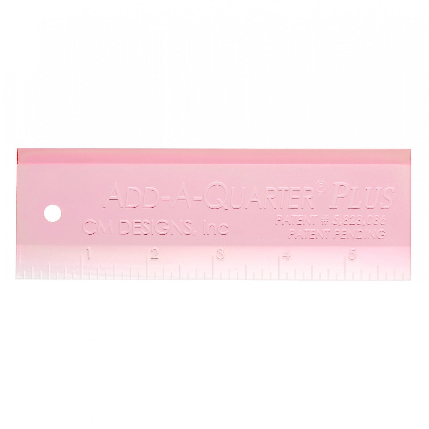 Add A-Quarter Ruler 6in Plus Pink # CM06PLUSPK - Special Order