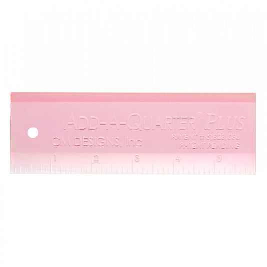 Add A-Quarter Ruler 6in Plus Pink # CM06PLUSPK - Special Order