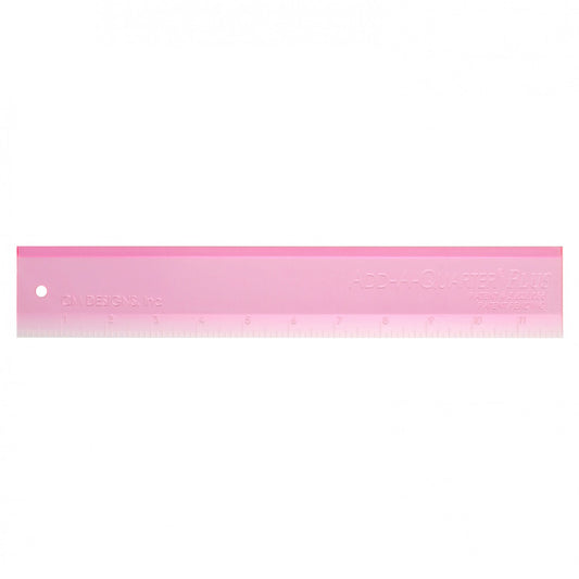 Add A-Quarter Ruler 12in Plus Pink # CM12PLUSPK - Special Order