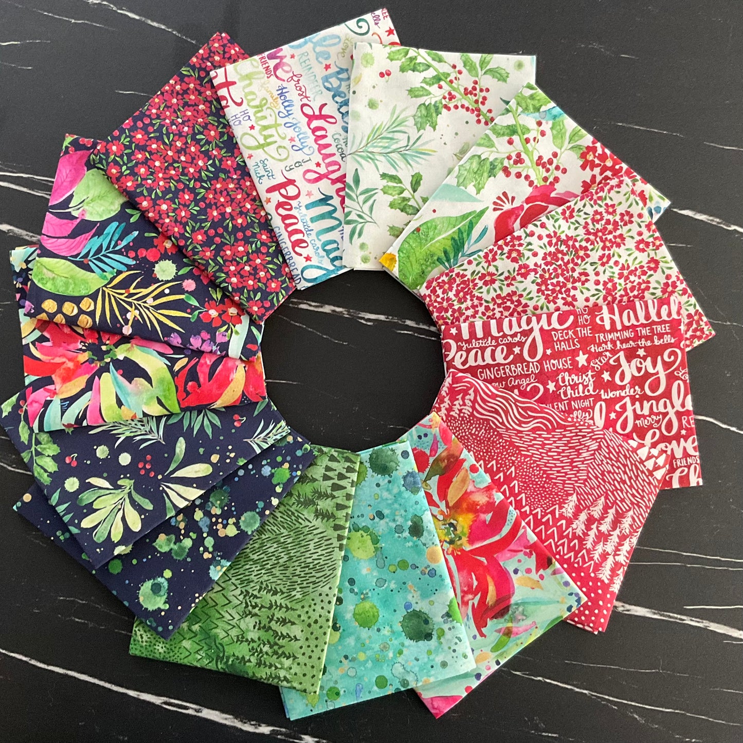 Confort et joie par Create Joy Project : Fat Quarter Bundle