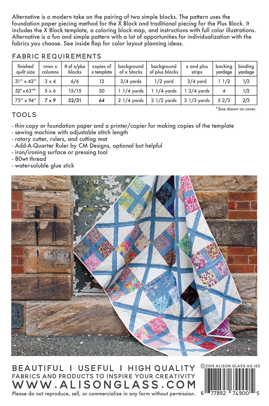 Alternative Quilt # AG162 - Special Order