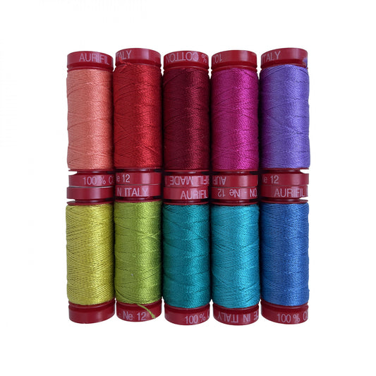 Mini Foundations By Aurifil # AC12FC10 12Wt - Special Order