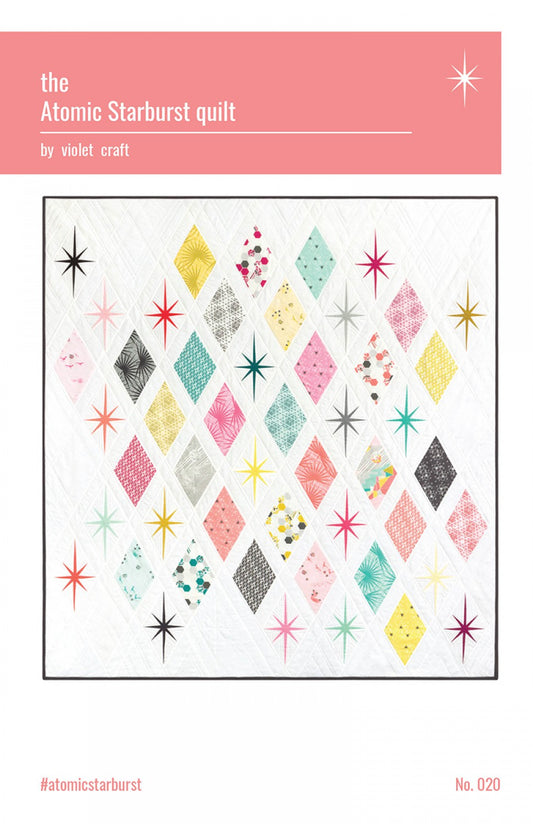 Atomic Starburst Quilt # VC020  - Special Order