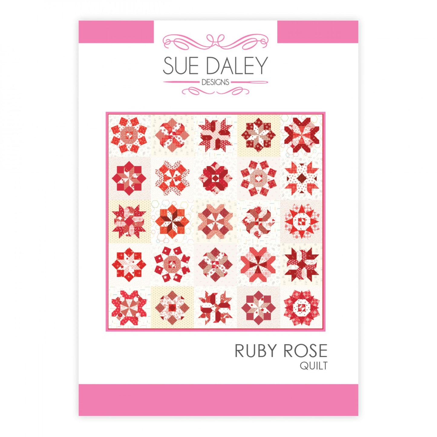 Ruby Rose Quilt Pattern # PSD-RUBY - Special Order