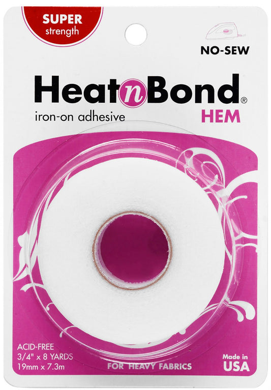 Heat N Bond Hem Tape Heavyweight 3/4in x 8yds # 3723A - Special Order