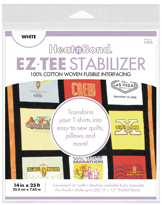 HeatnBond EZ Tee Stabilizer White 14in x 25ft # Q2171 - Special Order