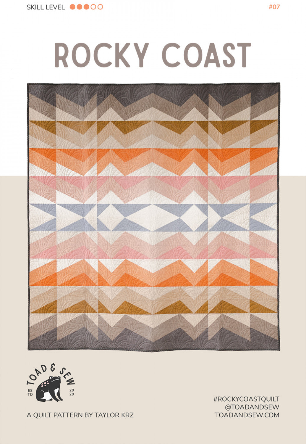 Rocky Coast Quilt Pattern # TS007 - Special Order