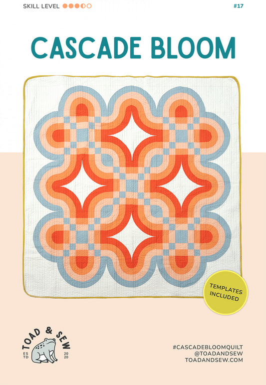 Cascade Bloom Quilt Pattern # TS017 - Special Order