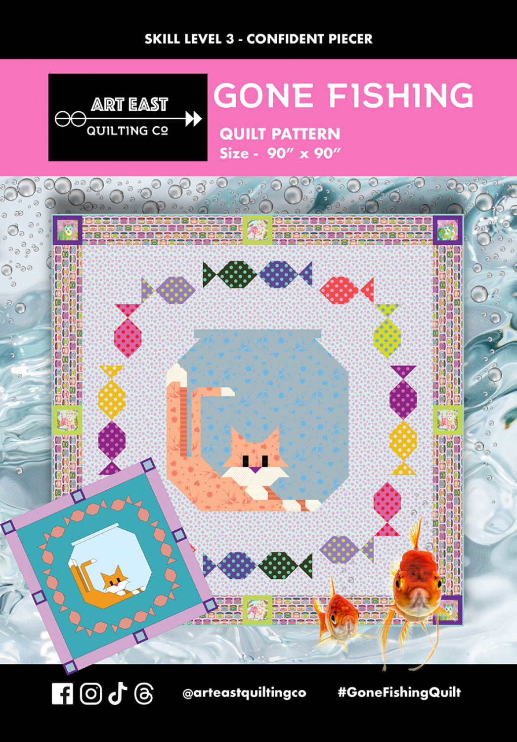 Gone Fishing Quilt Pattern # AEGF0324 - Special Order