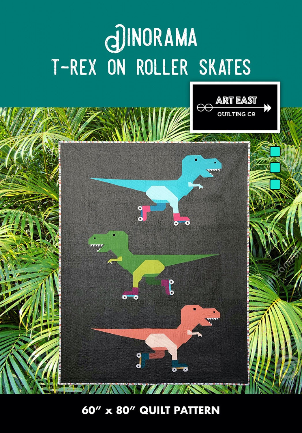 Dinorama - TRex Quilt Pattern # AEQCDR0319 - Special Order