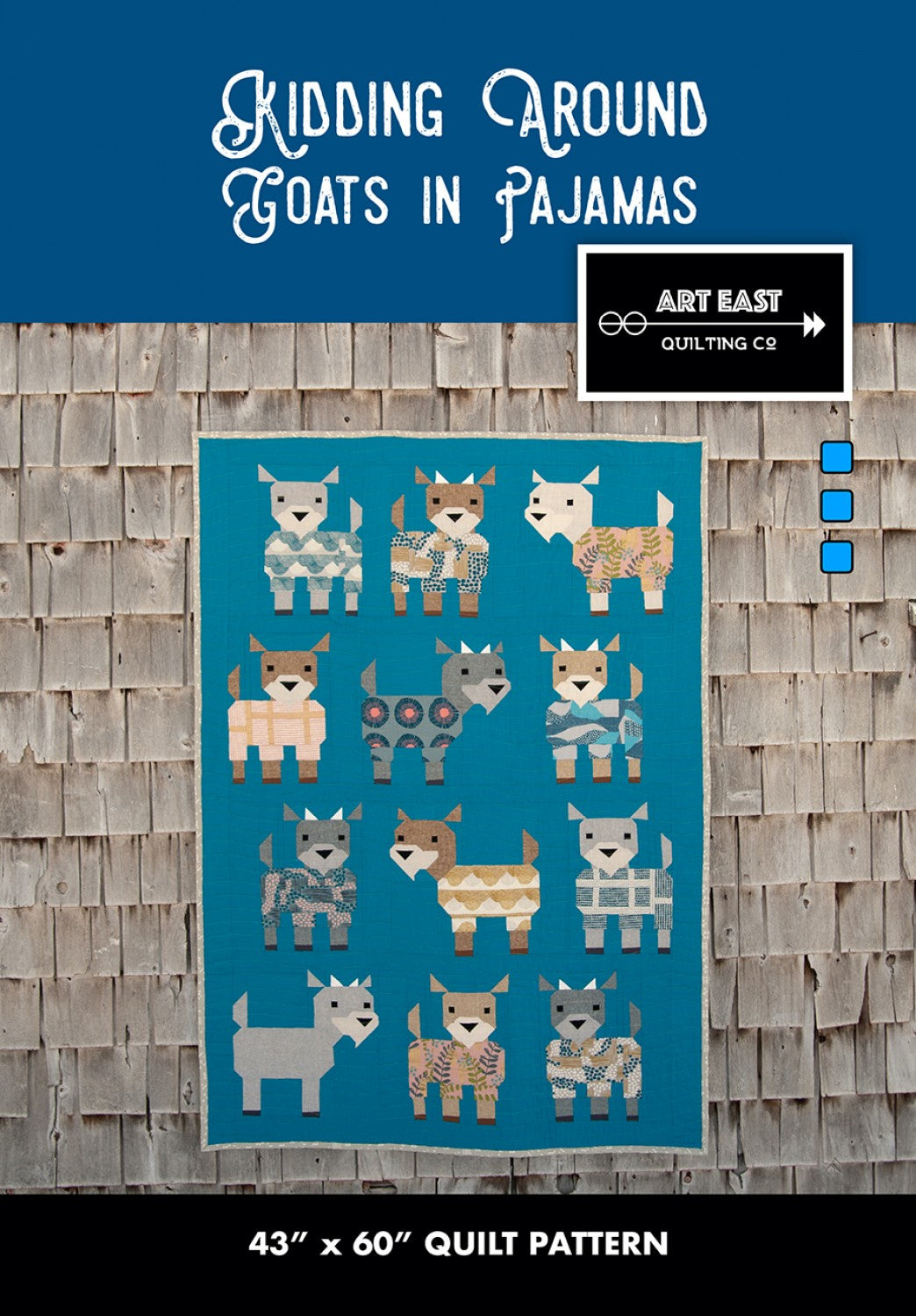 Kidding Around Goats Quilt Pattern # AEQCKA0119 - Special Order