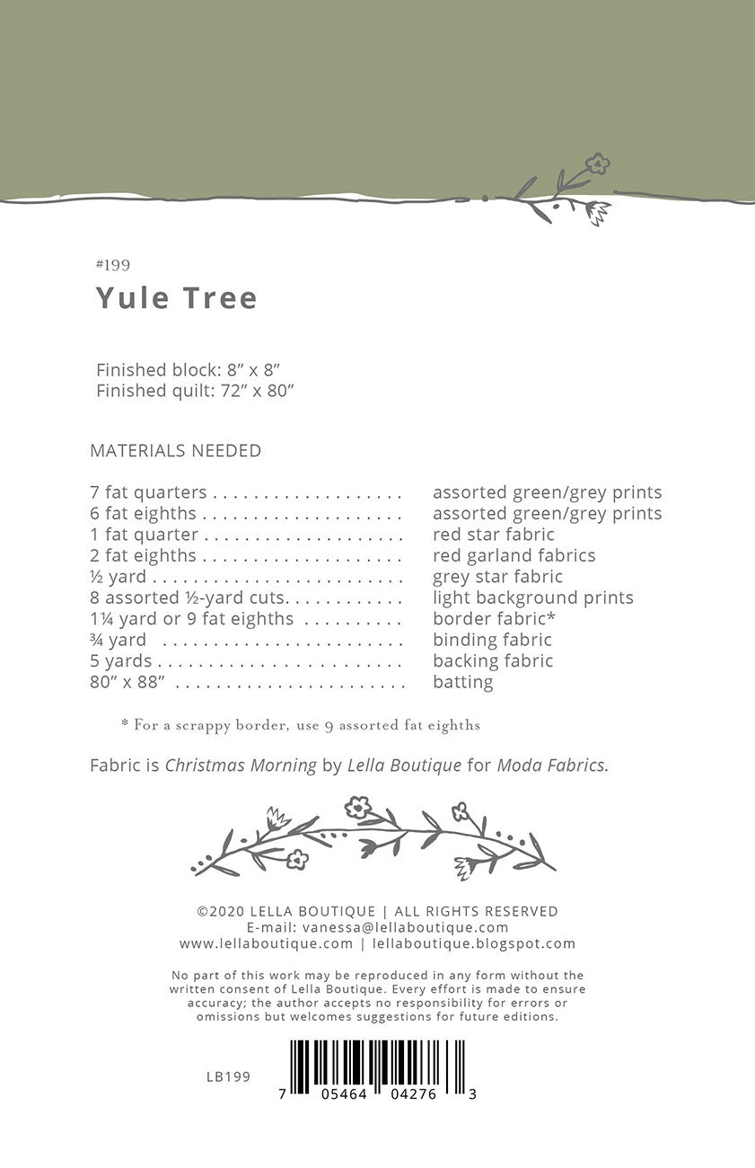 Yule Tree # LB199 - Special Order