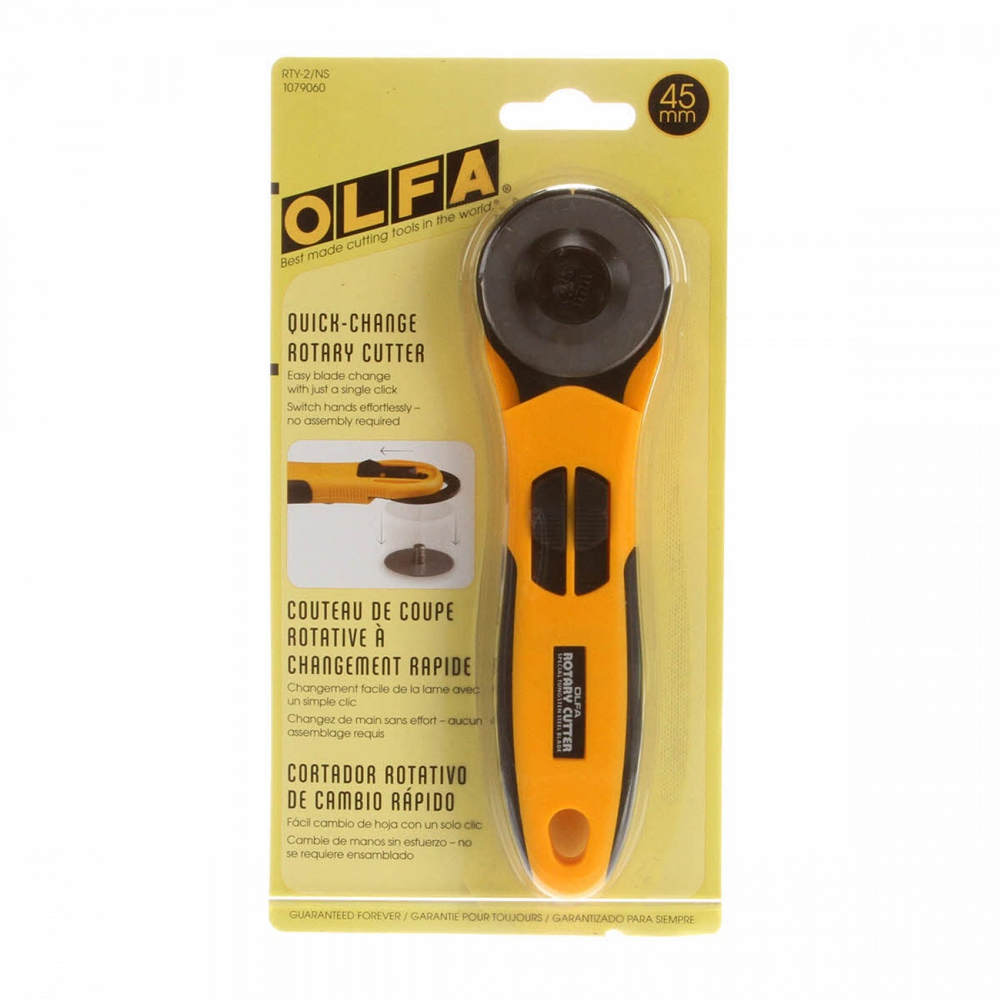 45mm Quick Change Rotary Cutter # RTY2NS - Special Order