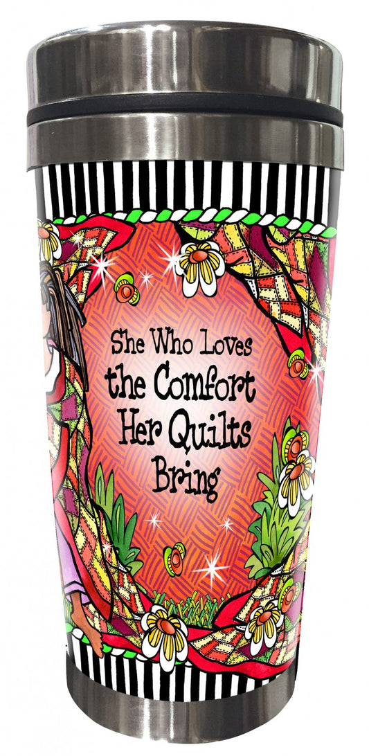 Quilt Comfort Stainless Steel Tumbler # SS161ST - Special Order