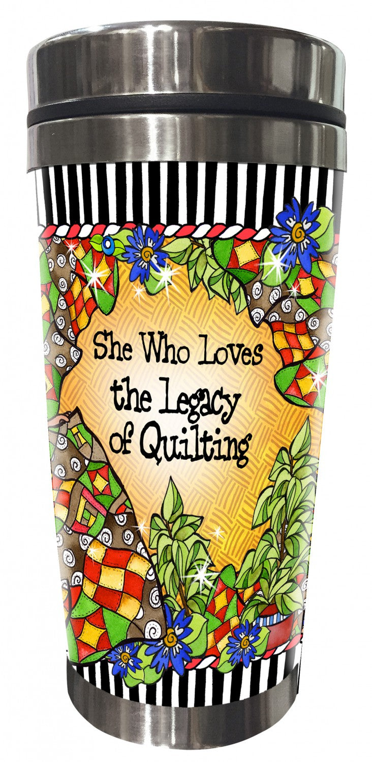 Quilt Legacy Stainless Steel Tumbler # SS163ST - Special Order