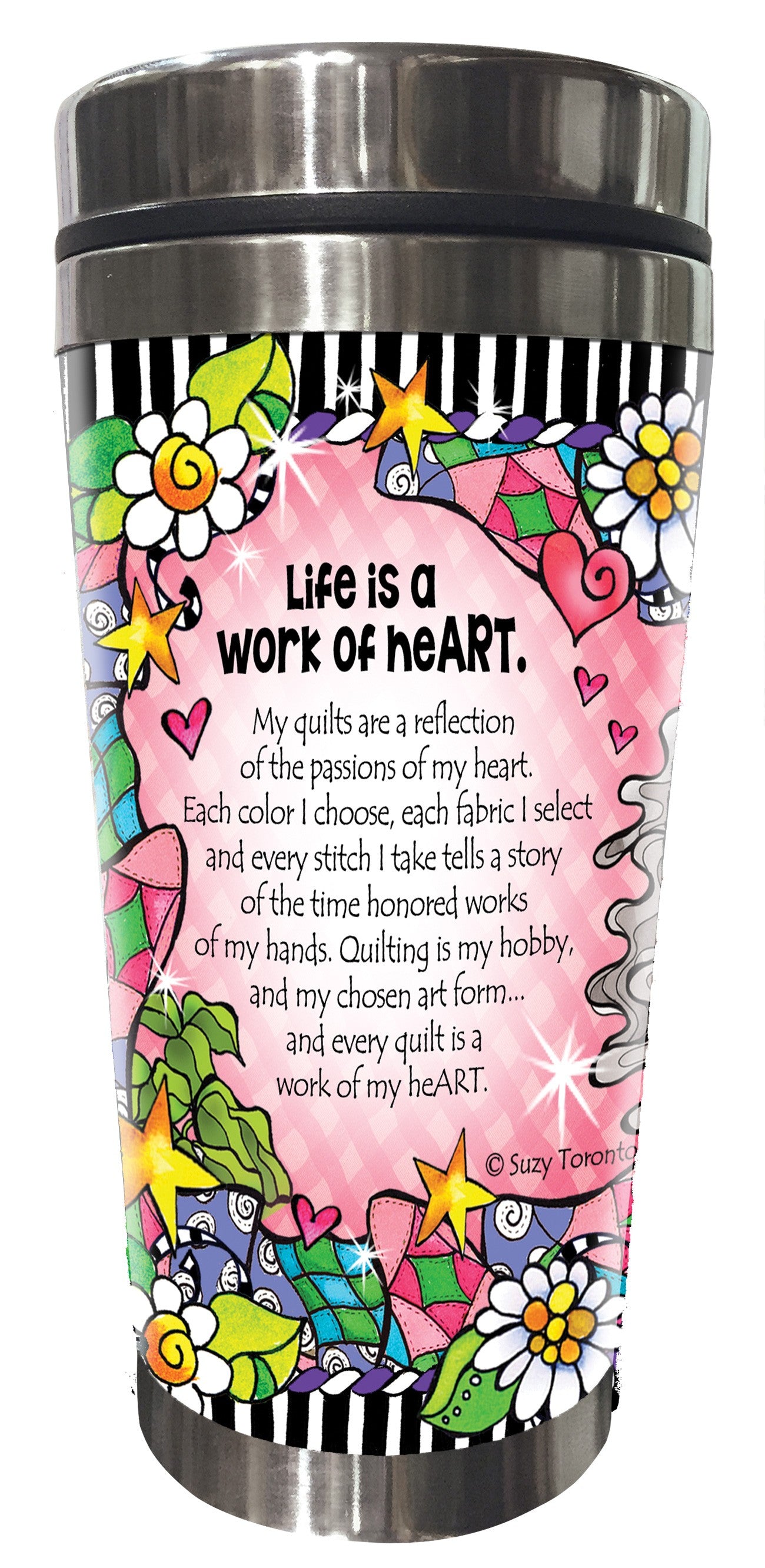 Work of Heart Stainless Steel Tumbler # SS277ST - Special Order