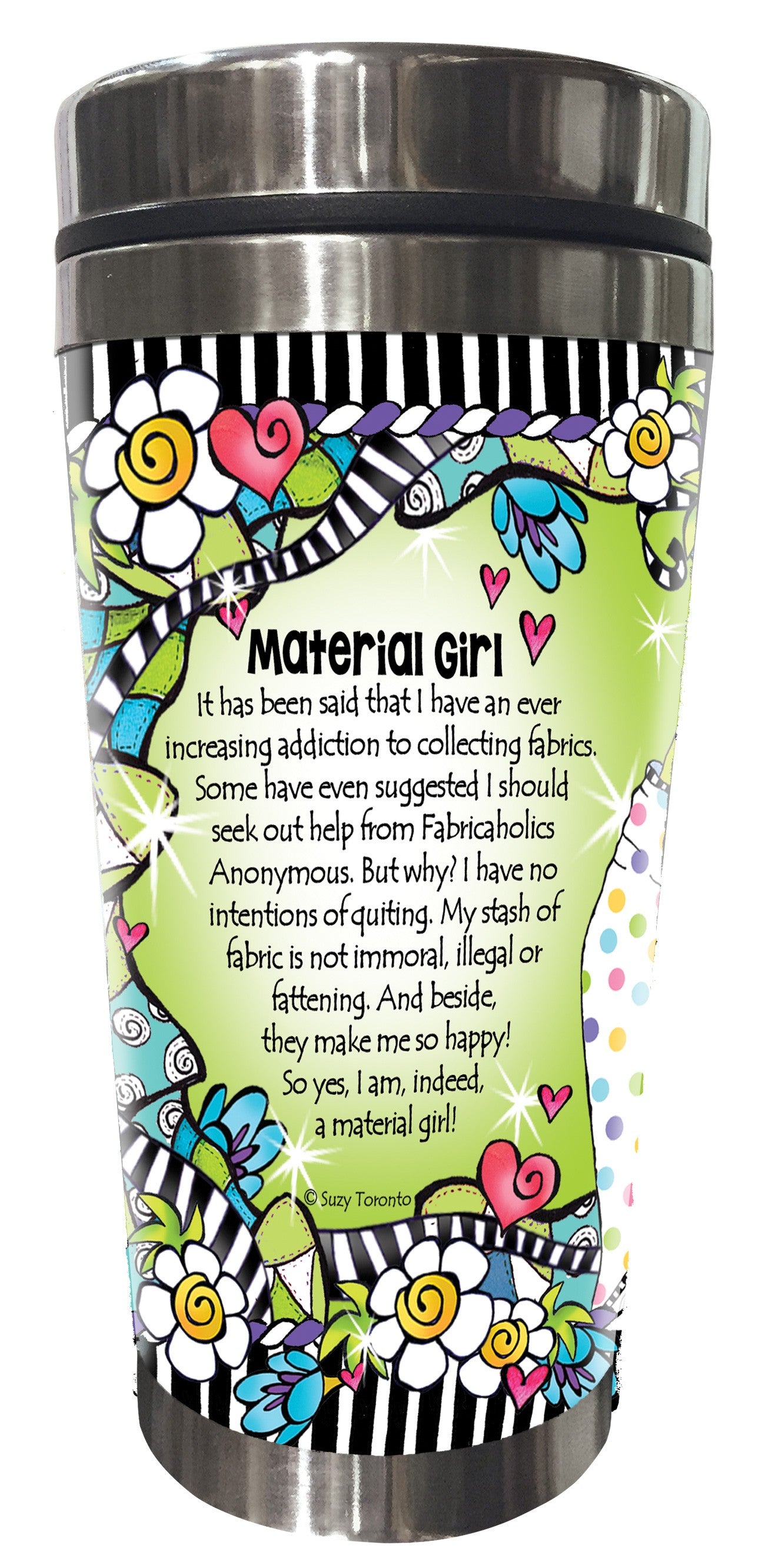 Material Girl Stainless Steel Tumbler # SS278ST - Special Order