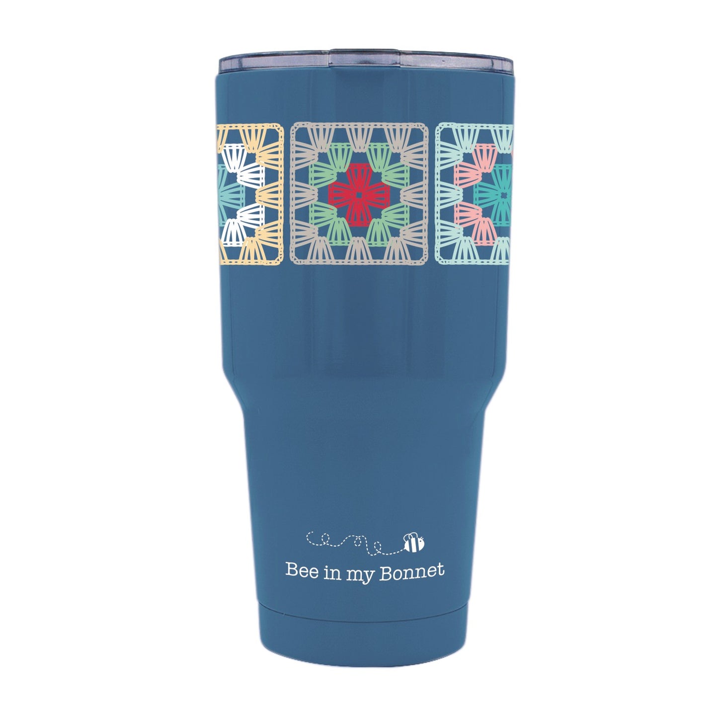 Granny Square Insulated Tumbler # ST-25444 - Special Order