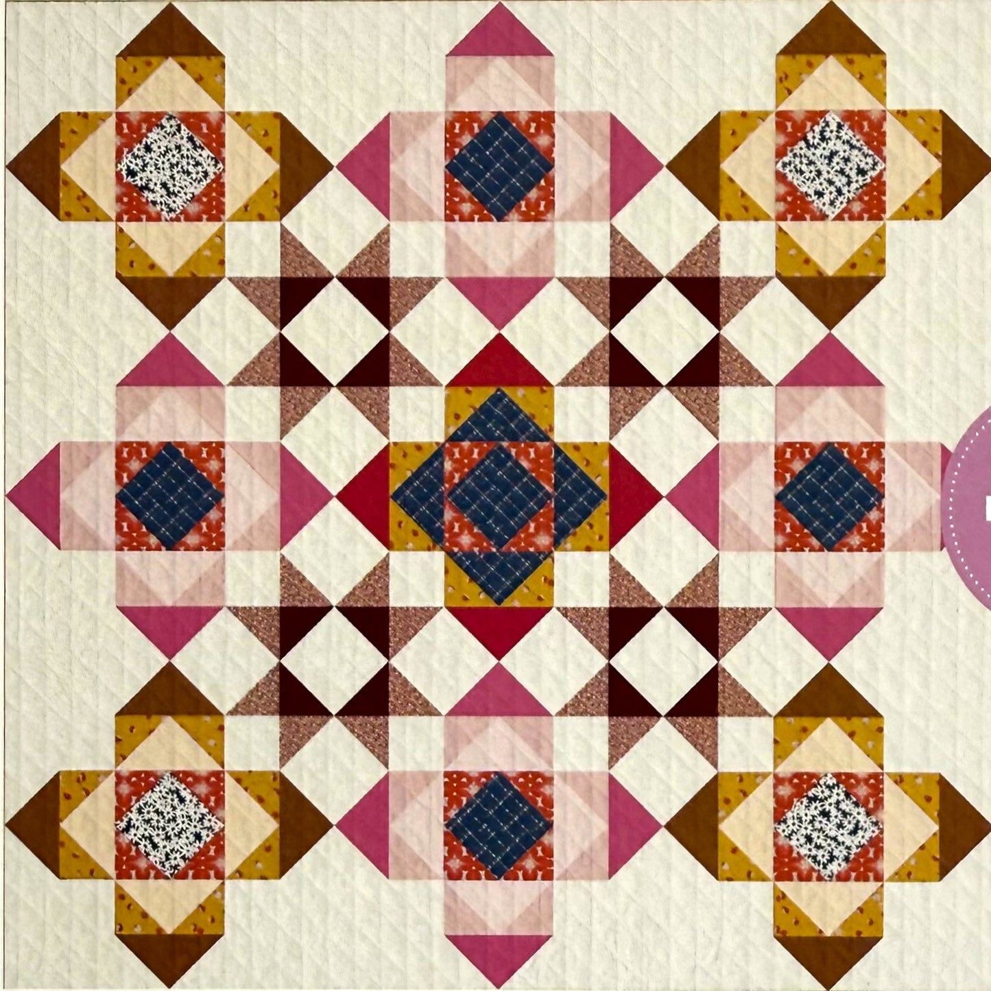 Cinnamon Toast by Dana Willard : Free PDF Raisin' the Toast Quilt Pattern