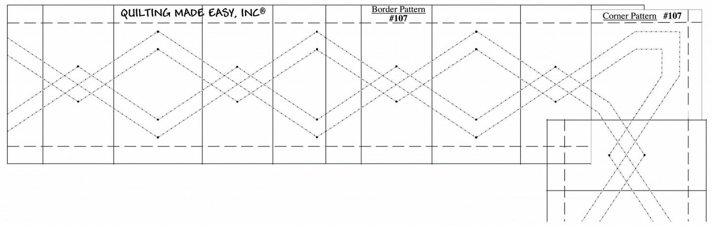 Borders Made Easy 3in x 26' # QME107  - Special Order