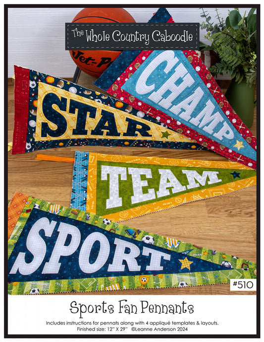 Sports Fan Pennants # WCC510 - Special Order - Estimated Ship 11-20-24