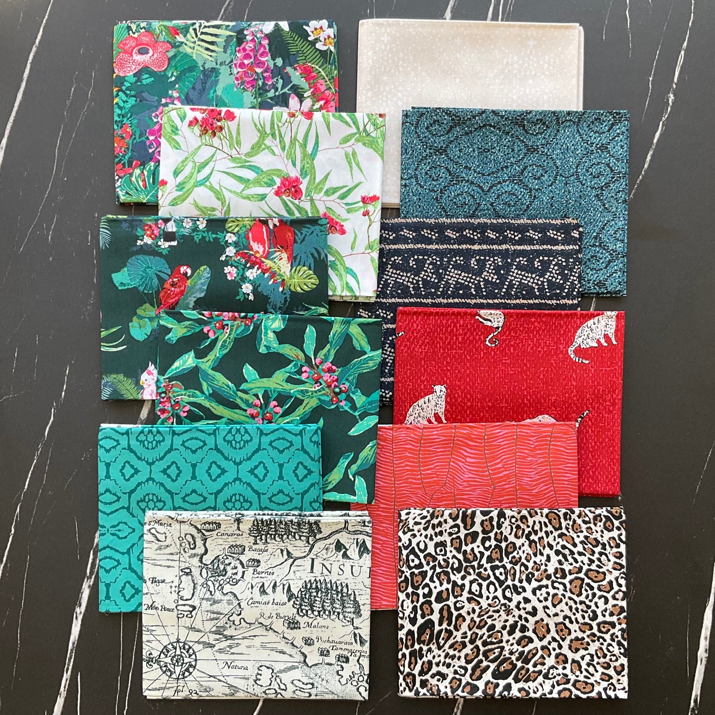 Lot Boscage Fat Quarter par Katarina Roccella