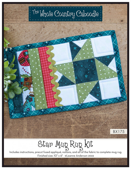 Star Mug Rug Kit # WCCBX175 - Special Order