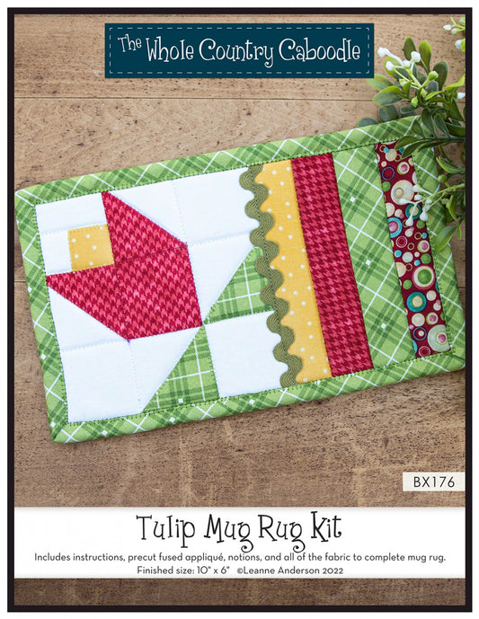 Tulip Mug Rug Kit # WCCBX176 - Special Order