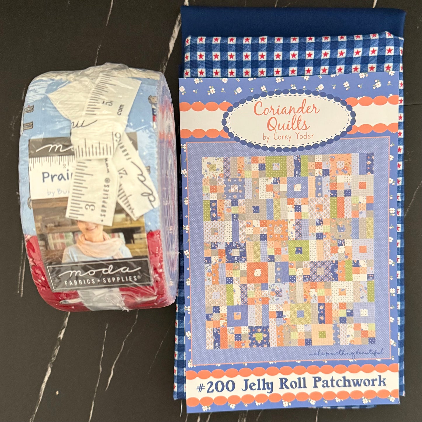 Prairie Days by Bunny Hill Design - Jelly Roll Patchwork Quilt Kit