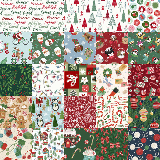 Christmas Miniatures by Pink Life Designs 2.5" Strips (Expected July 2025)